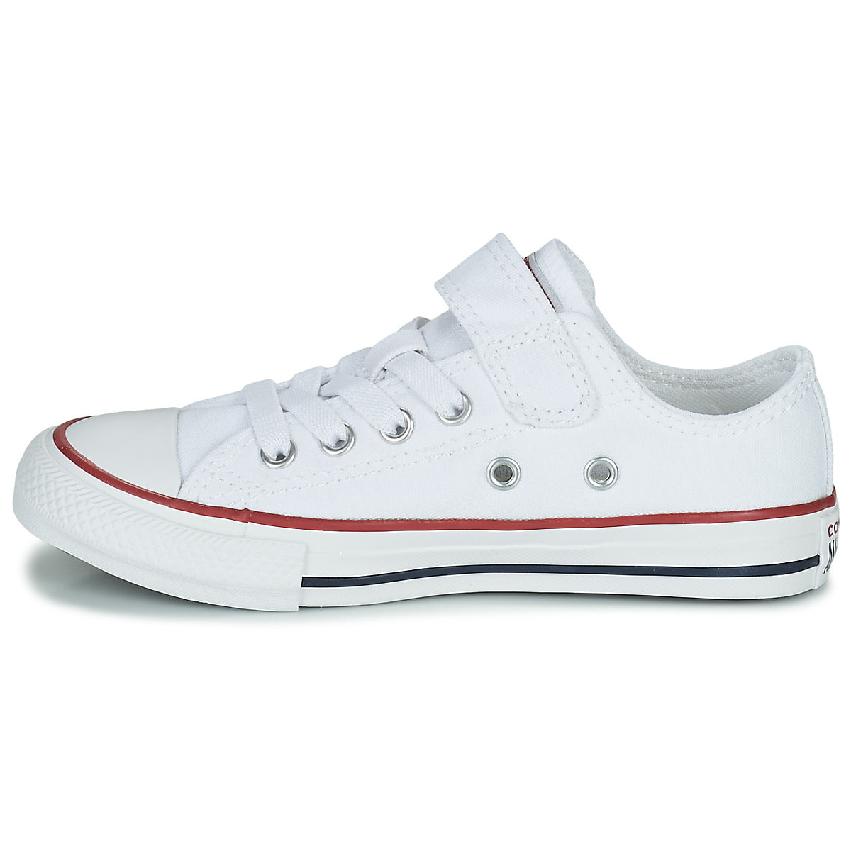 Scarpe bambini ragazza Converse  Chuck Taylor All Star 1V Foundation Ox  Bianco 