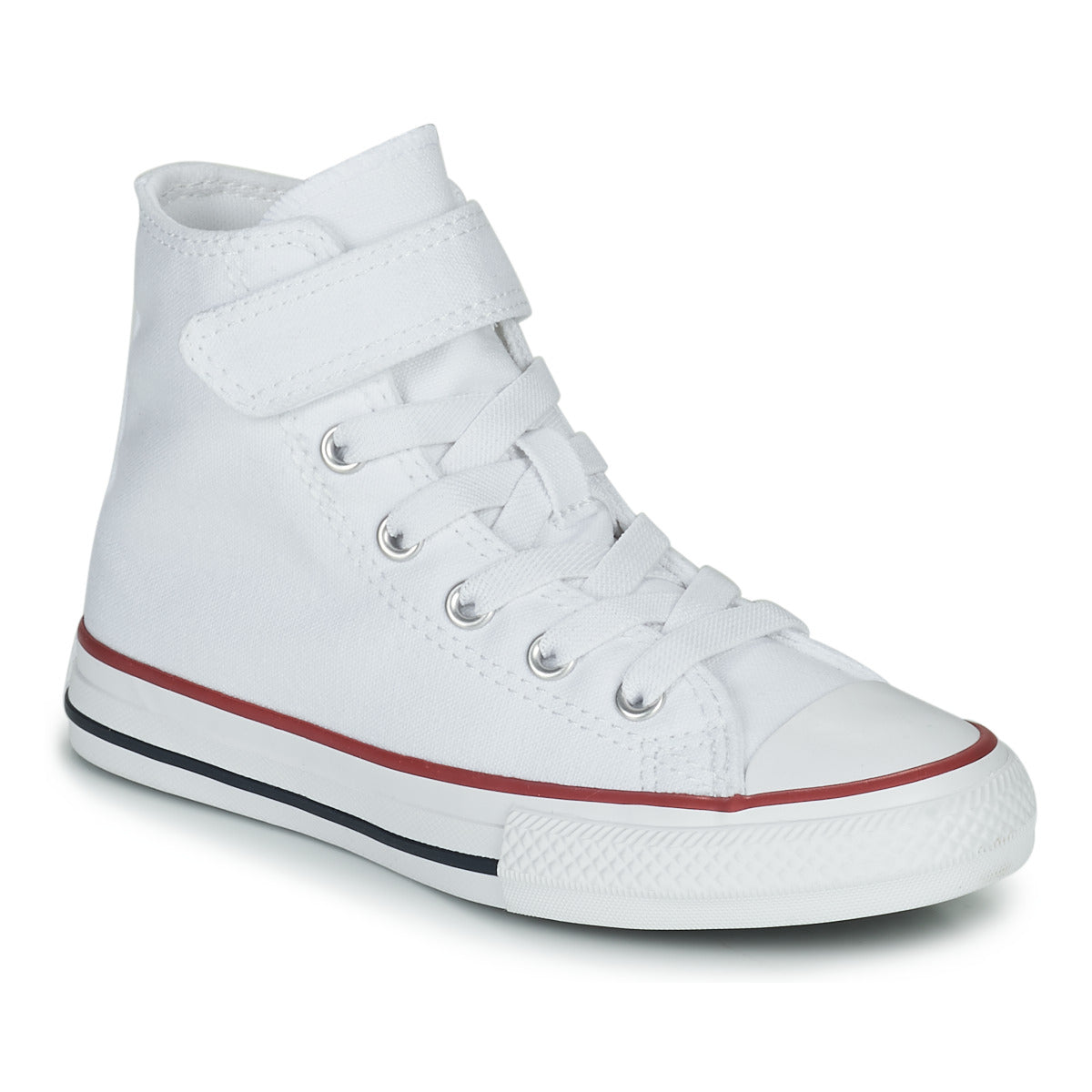 Scarpe bambini ragazza Converse  Chuck Taylor All Star 1V Foundation Hi  Bianco 