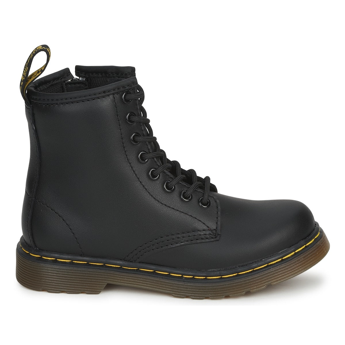 Stivaletti bambini ragazza Dr. Martens  1460 JR BLACK SOFTY T  Nero 