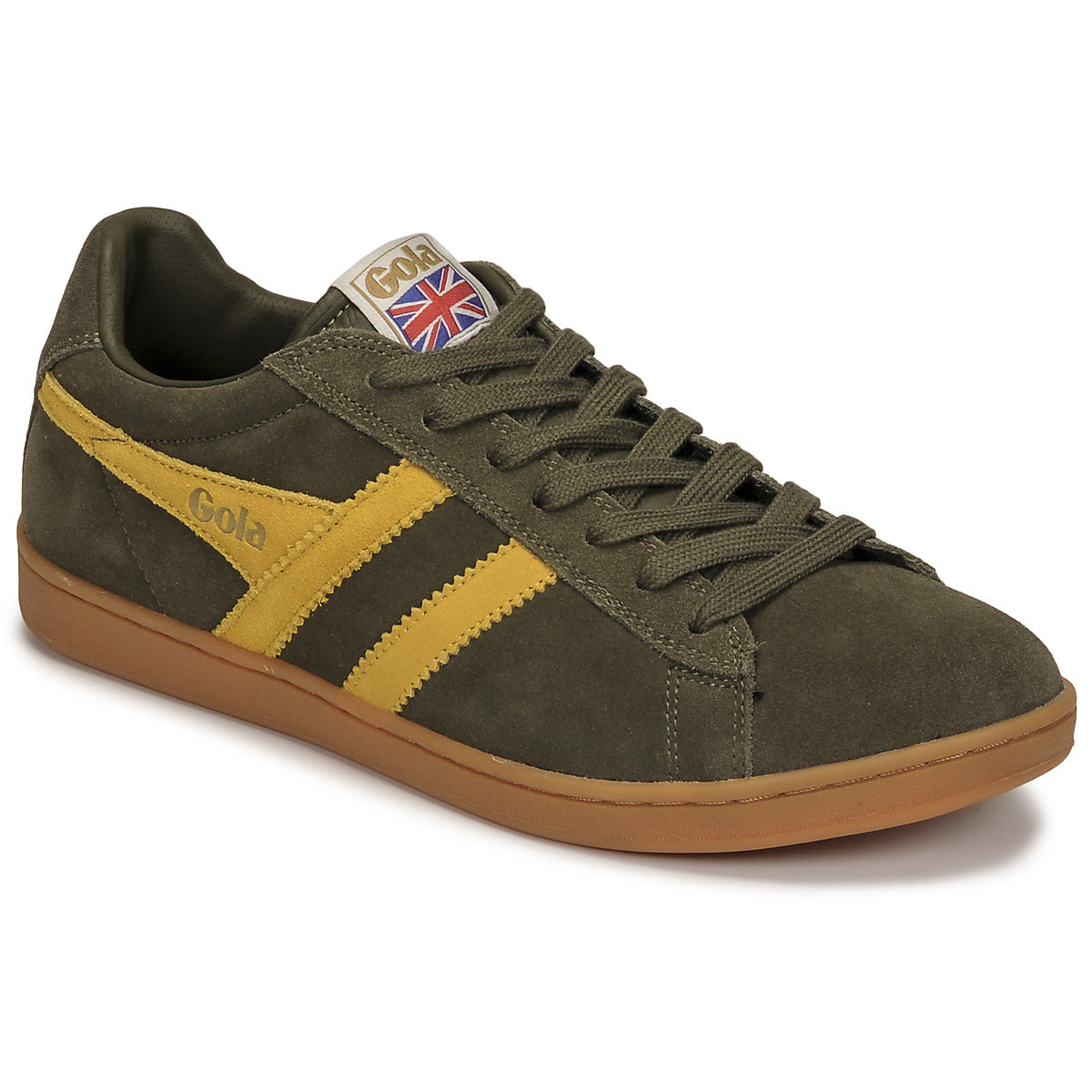 Sneakers uomini Gola  Equipe Suede  Kaki 