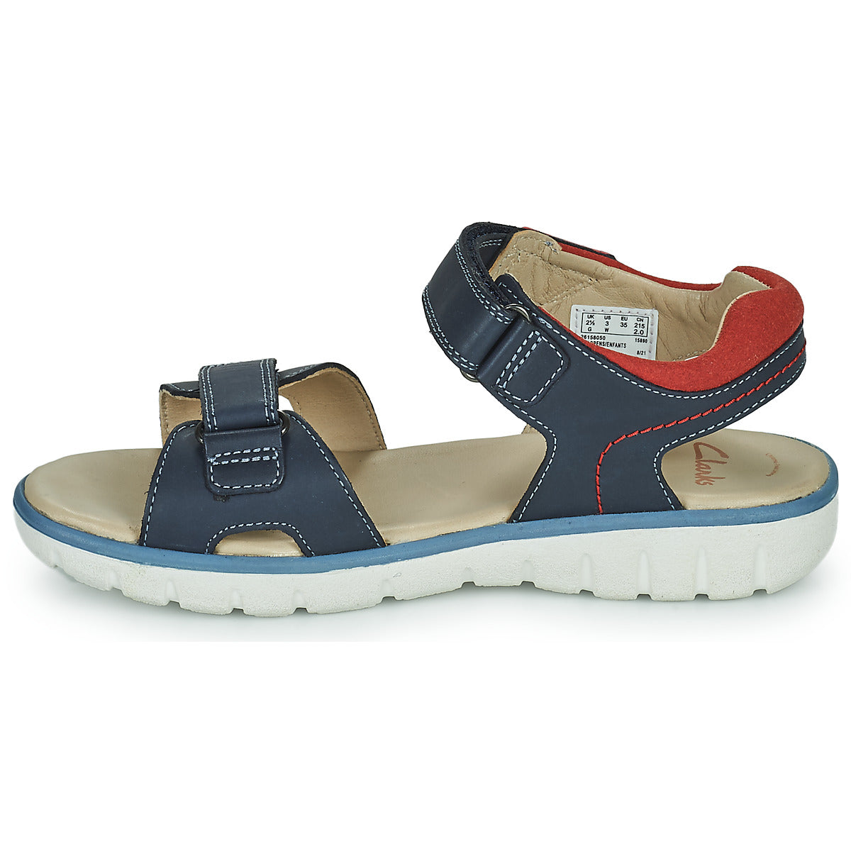 Sandali bambini ragazza Clarks  Roam Surf K  Marine 