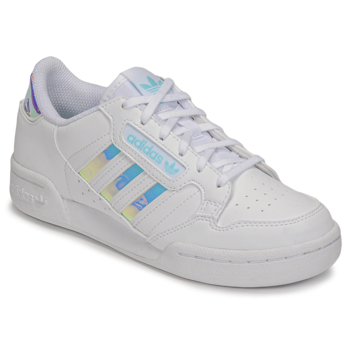 Scarpe bambini ragazza adidas  CONTINENTAL 80 STRI  Bianco 