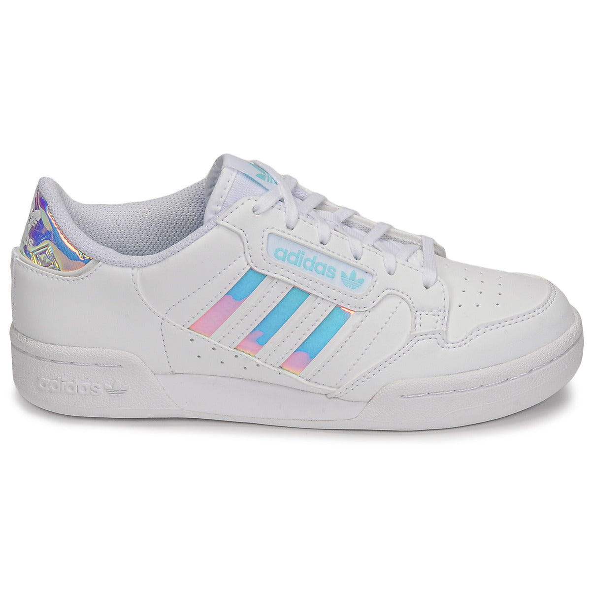 Scarpe bambini ragazza adidas  CONTINENTAL 80 STRI  Bianco 