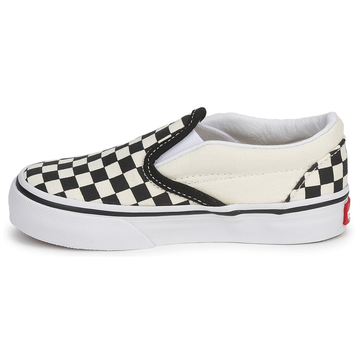 Scarpe bambini ragazza Vans  Classic Slip-On KIDS  Bianco 