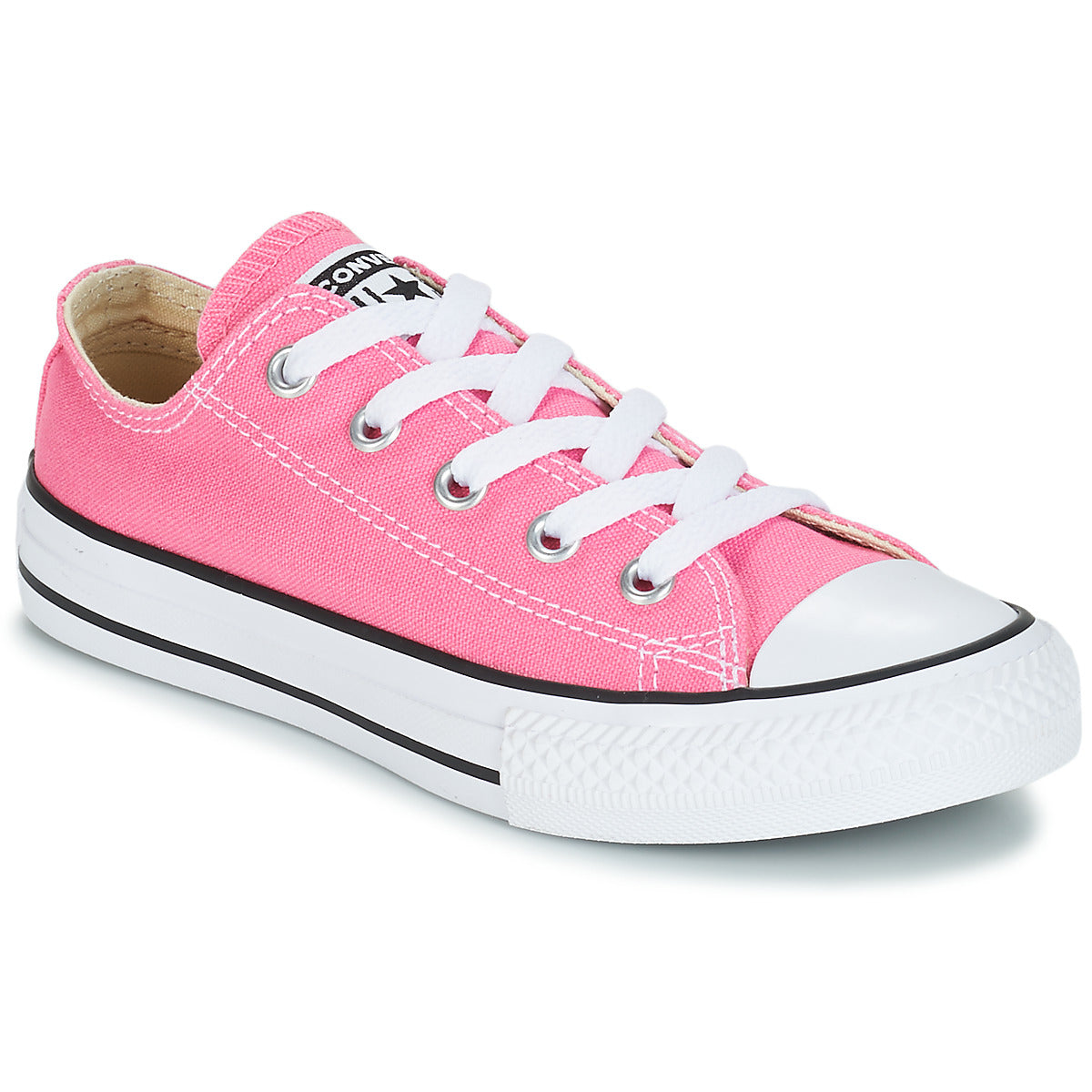 Scarpe bambini ragazza Converse  CHUCK TAYLOR ALL STAR CORE OX  Rosa 