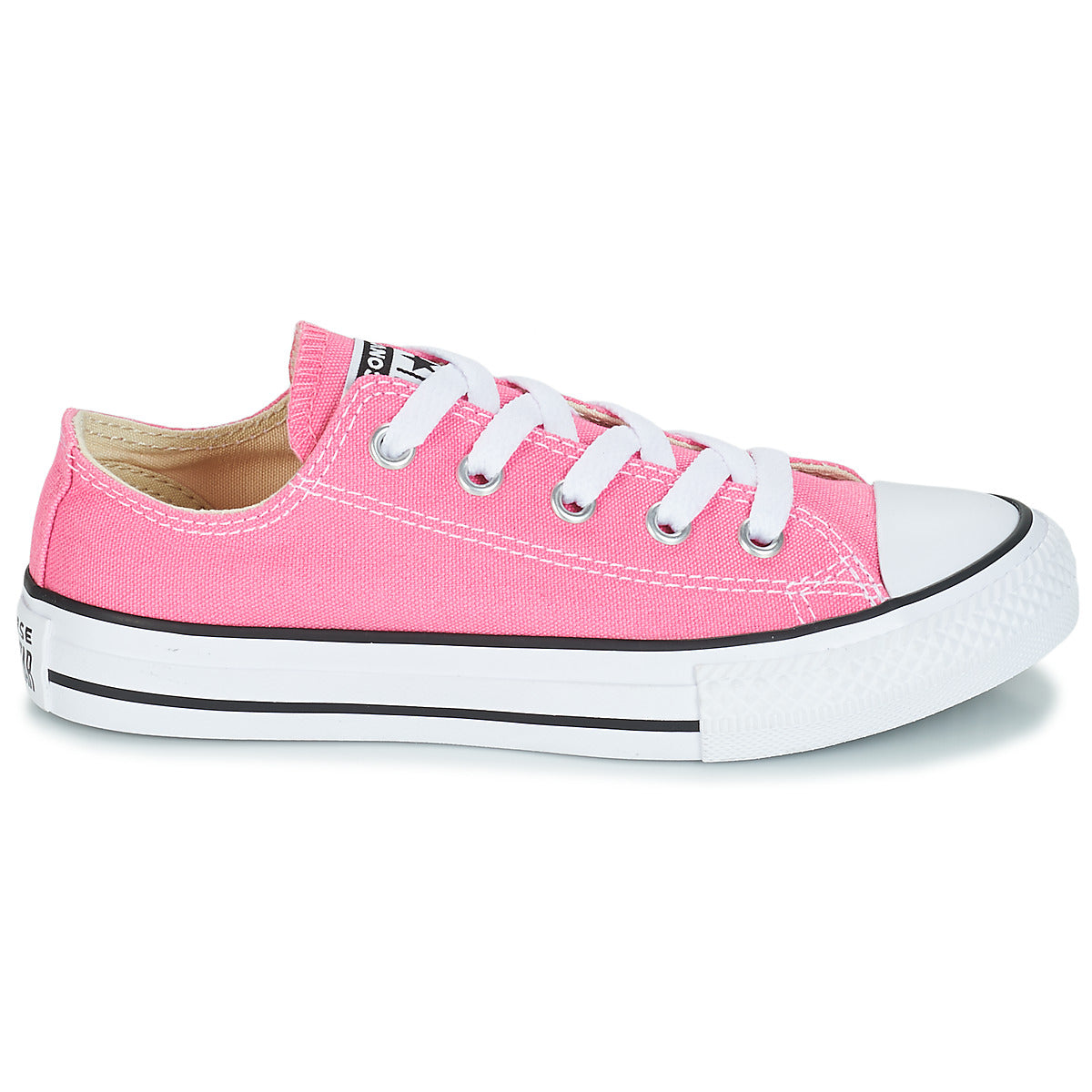 Scarpe bambini ragazza Converse  CHUCK TAYLOR ALL STAR CORE OX  Rosa 