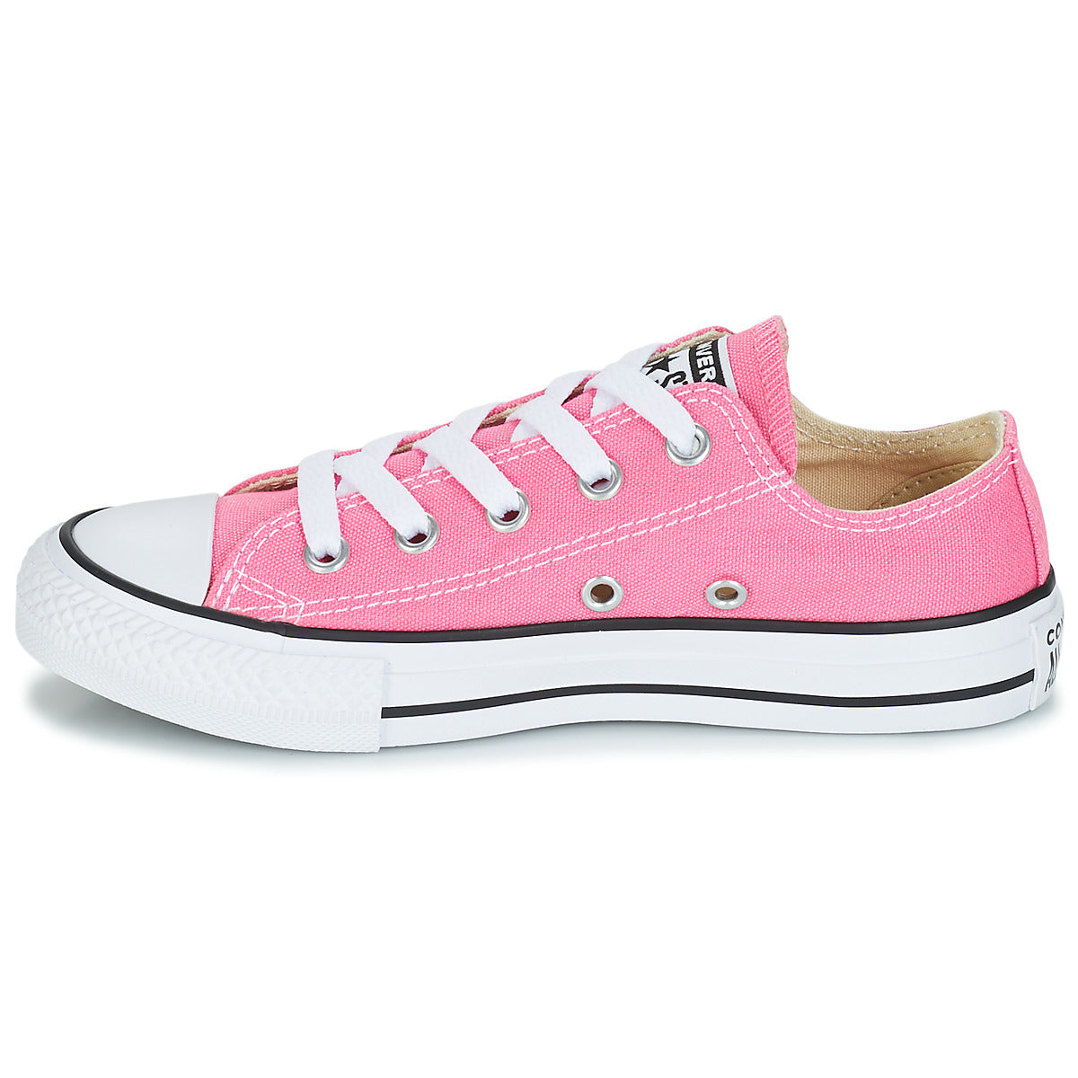 Scarpe bambini ragazza Converse  CHUCK TAYLOR ALL STAR CORE OX  Rosa 