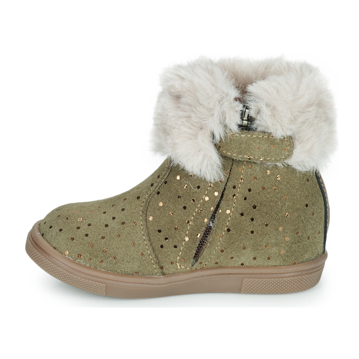 Scarpe da neve bambini ragazza GBB  RIMETTE  Kaki 