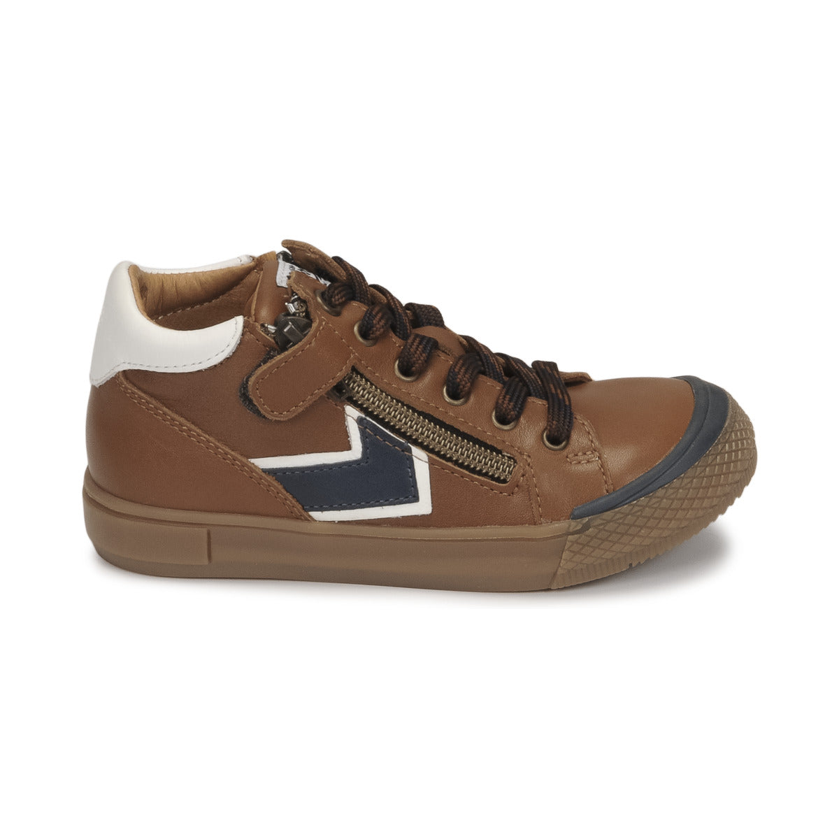 Scarpe bambini ragazzo GBB  DERKI  Marrone 