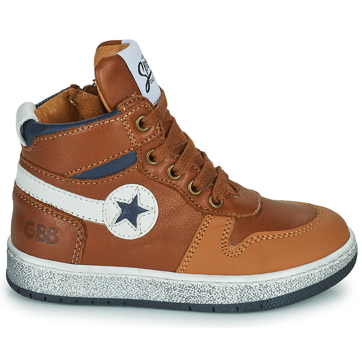 Scarpe bambini ragazzo GBB  LANDER  Marrone 