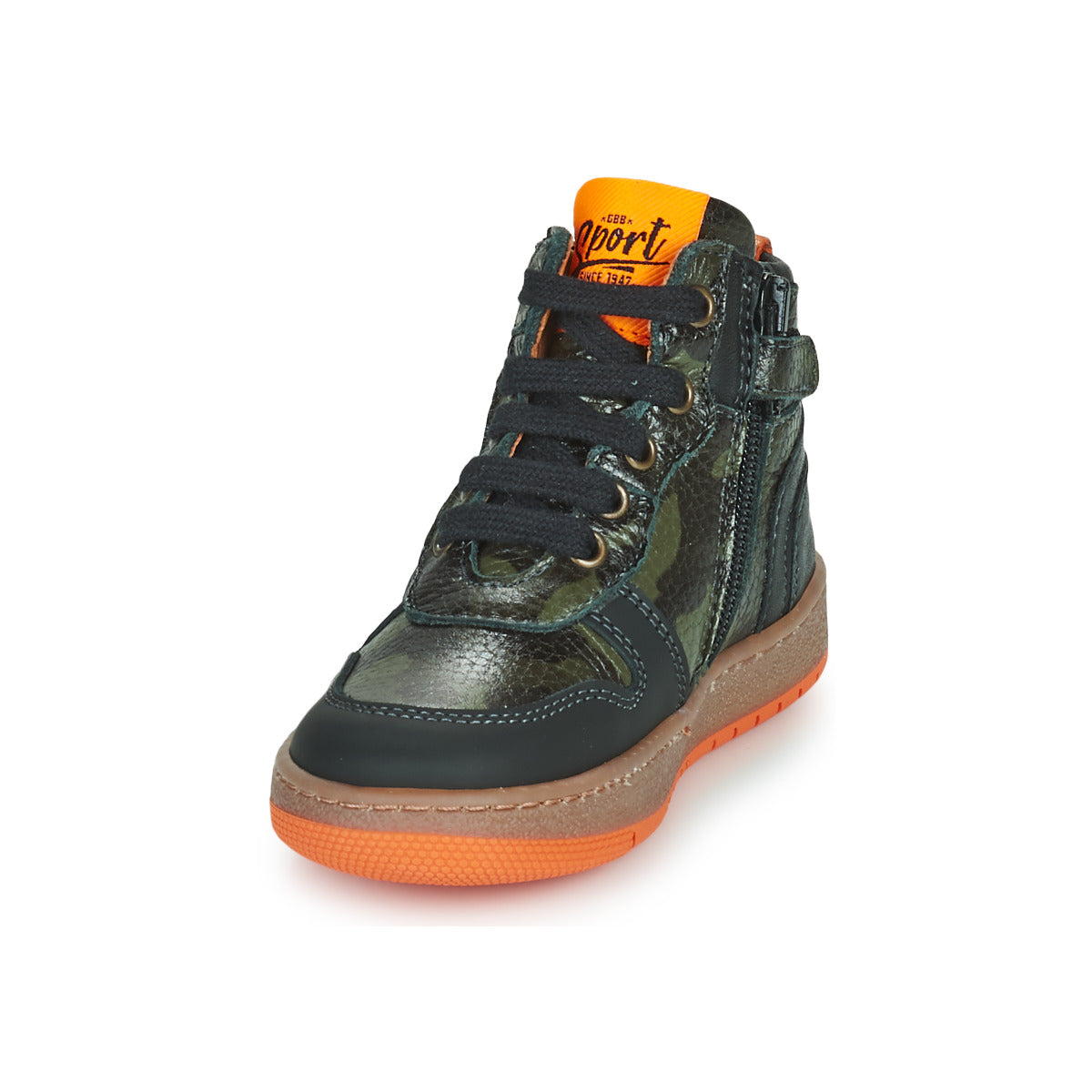 Scarpe bambini ragazzo GBB  LANDER  Kaki 