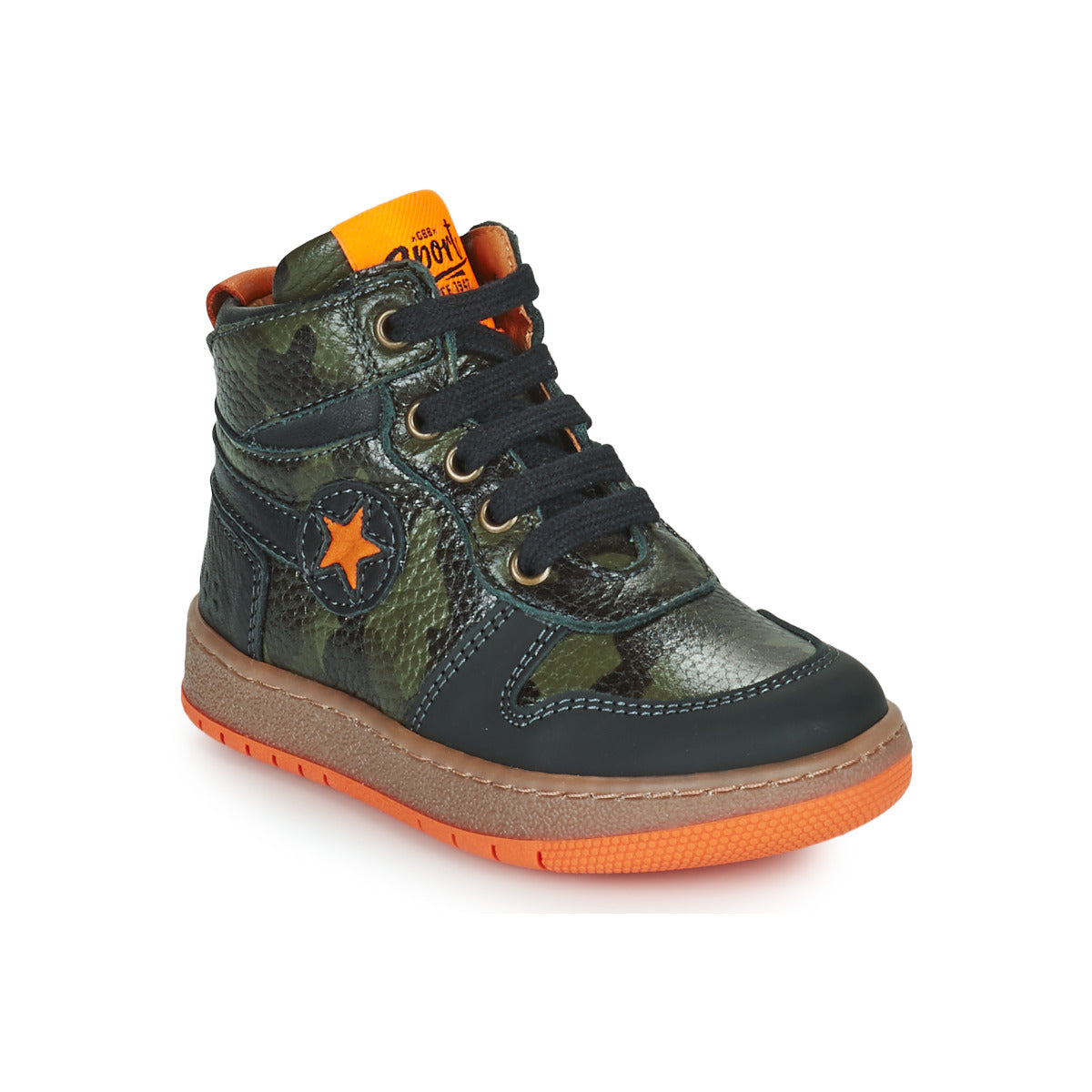 Scarpe bambini ragazzo GBB  LANDER  Kaki 