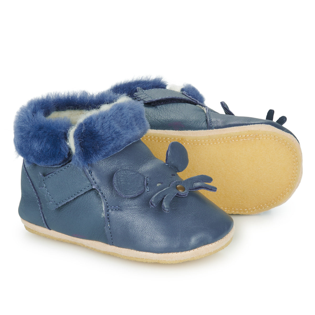 Ballerine bambina ragazza Easy Peasy  FOUBLU MOUSE  Blu 