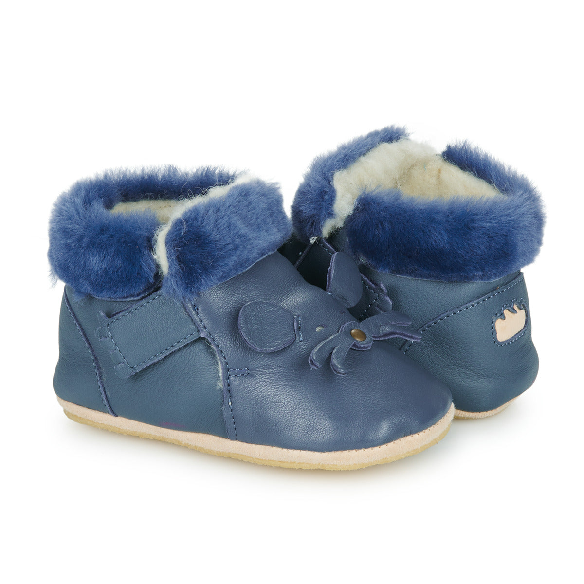 Ballerine bambina ragazza Easy Peasy  FOUBLU MOUSE  Blu 