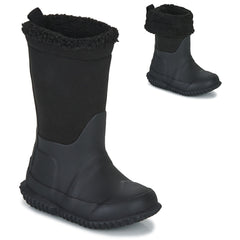 Scarpe da neve bambini ragazza Hunter  Sherpa boot  Nero 