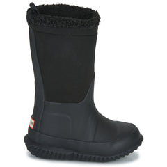 Scarpe da neve bambini ragazza Hunter  Sherpa boot  Nero 