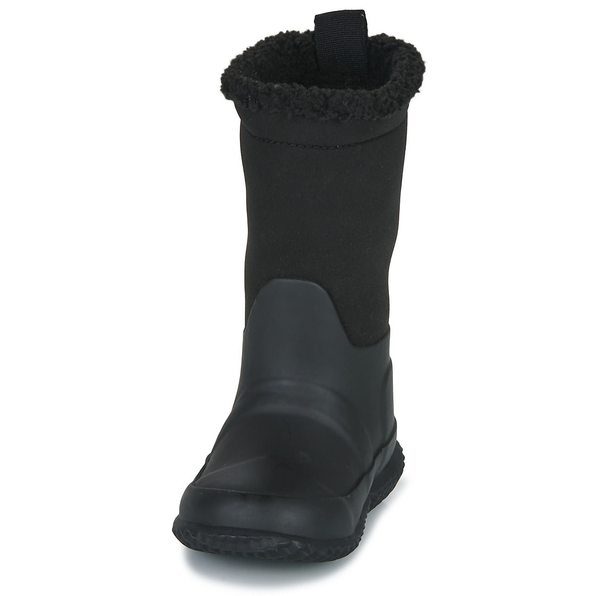 Scarpe da neve bambini ragazzo Hunter  Sherpa boot  Nero 