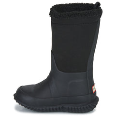 Scarpe da neve bambini ragazzo Hunter  Sherpa boot  Nero 