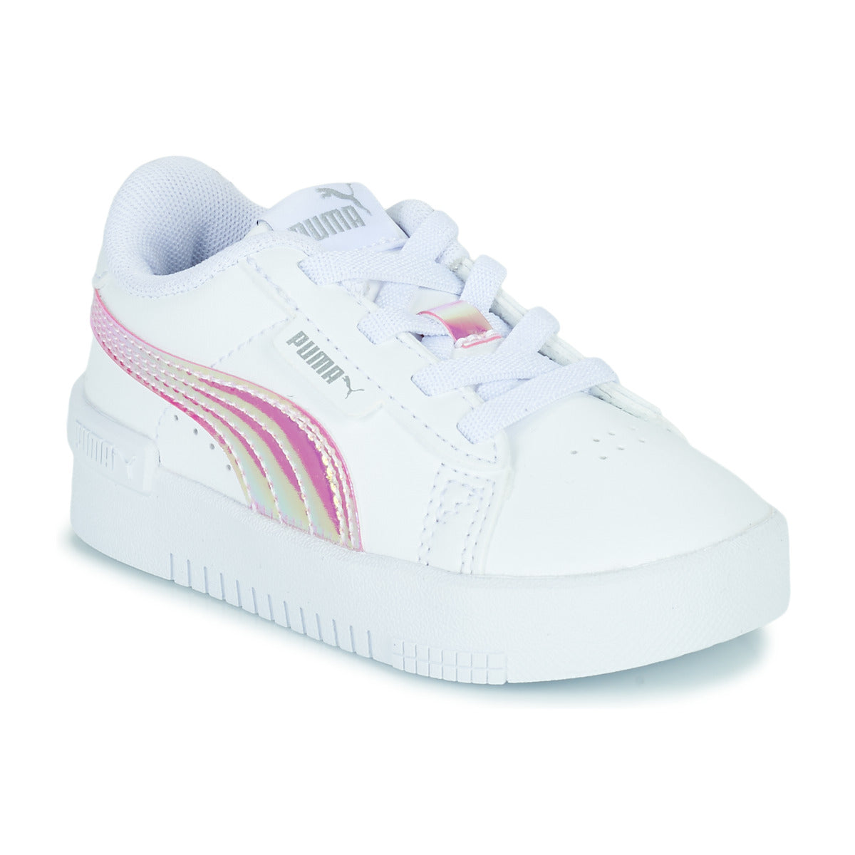 Scarpe bambini ragazza Puma  Jada Holo AC Inf  Bianco 