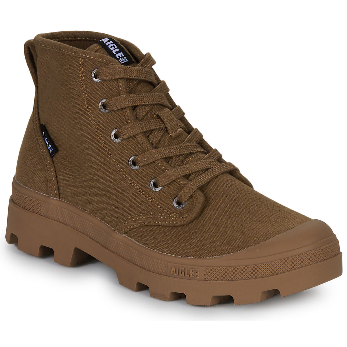 Sneakers alte uomini Aigle  TENERE CVS  Marrone 