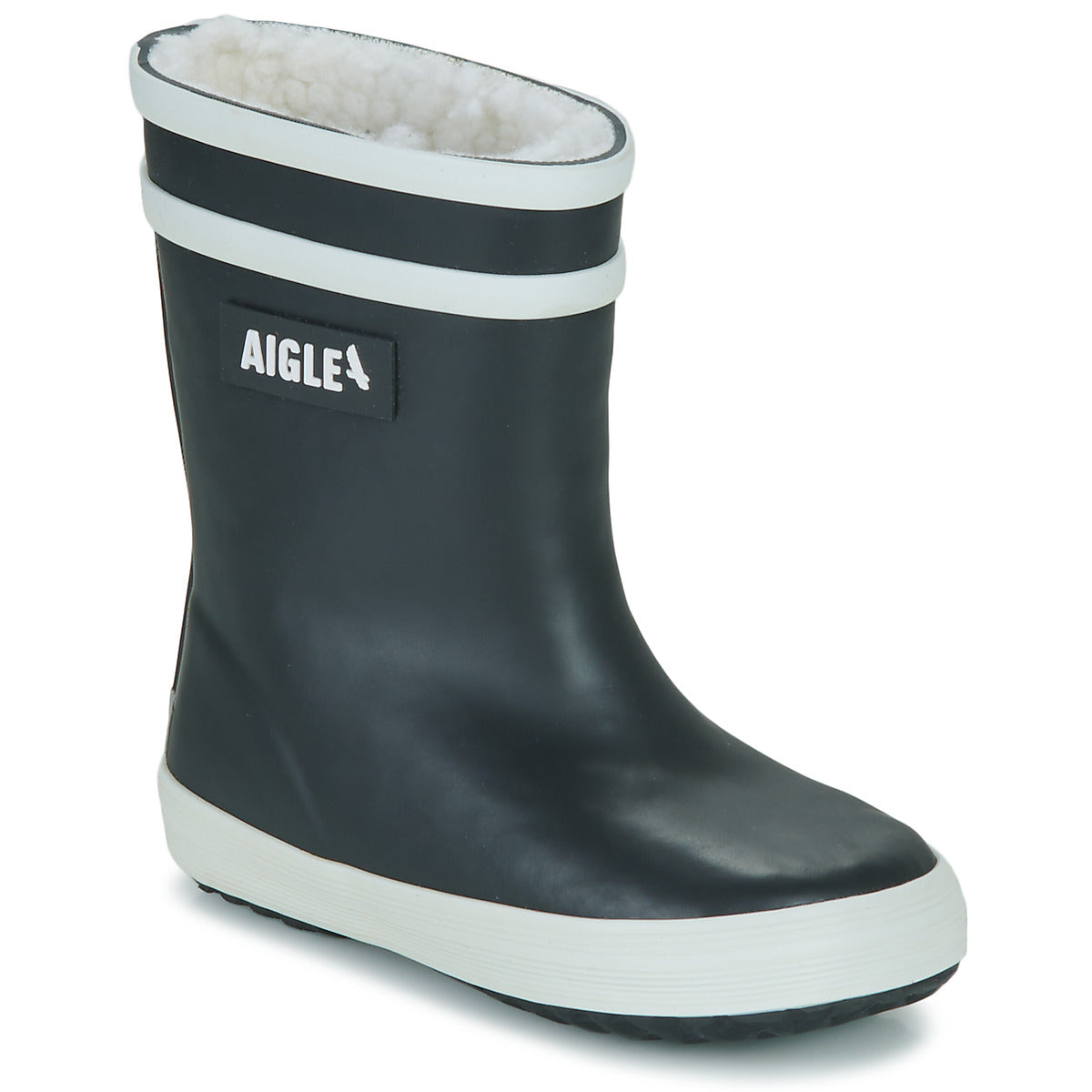 Stivali bambini ragazza Aigle  BABY FLAC FUR 2  Blu 