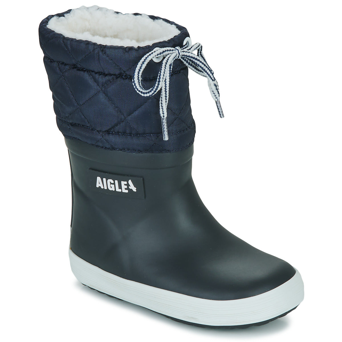 Stivali bambini ragazzo Aigle  GIBOULEE 2  Blu 