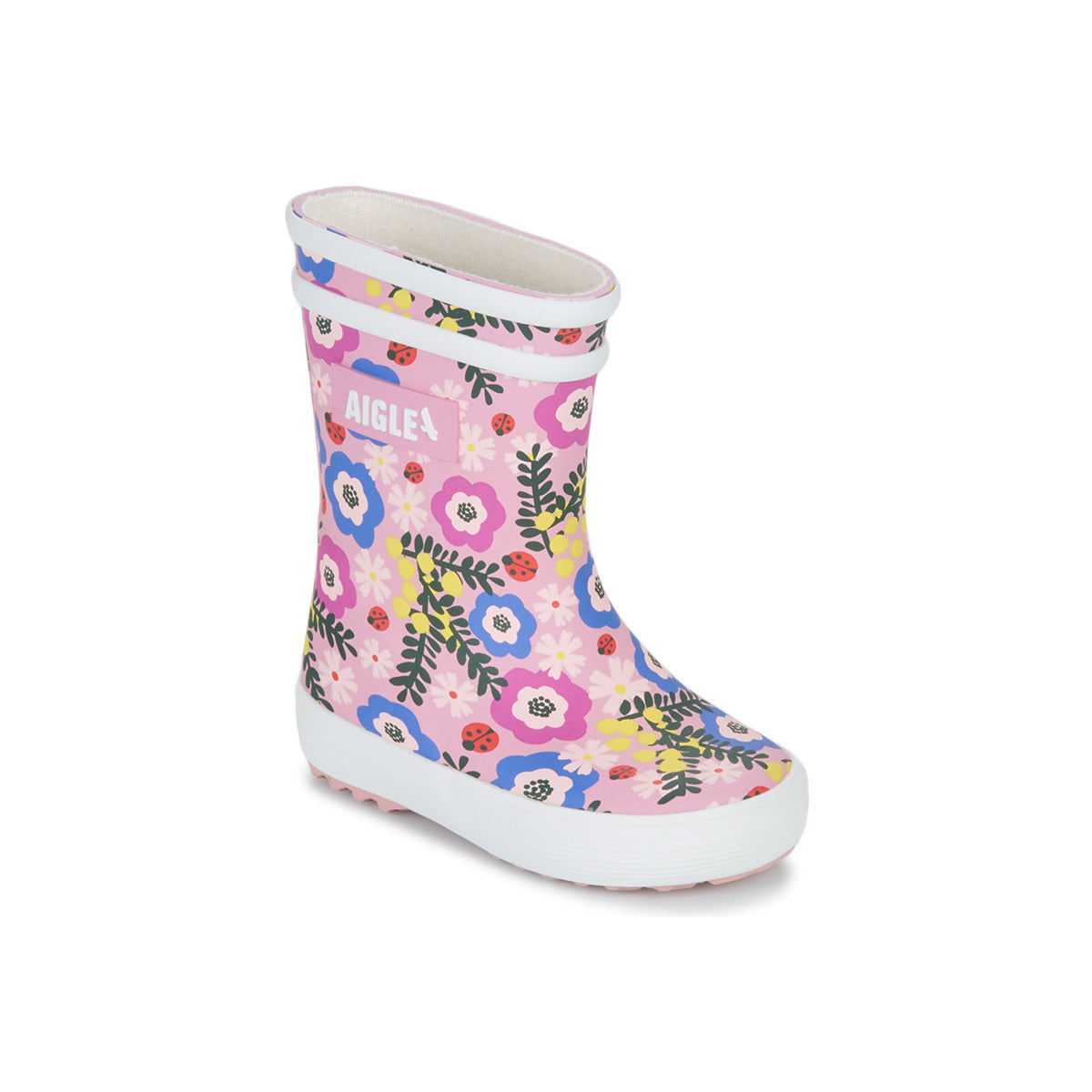 Stivali bambini ragazza Aigle  BABY FLAC PLAY2  Multicolore 