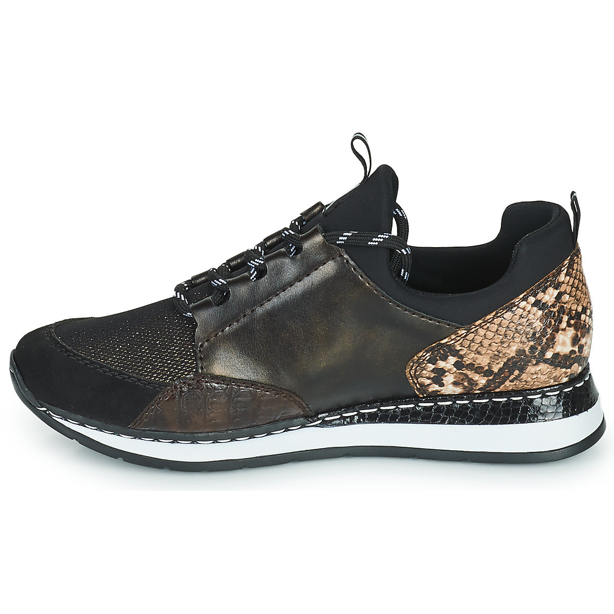 Sneakers basse donne Rieker  N3083-25  Nero 