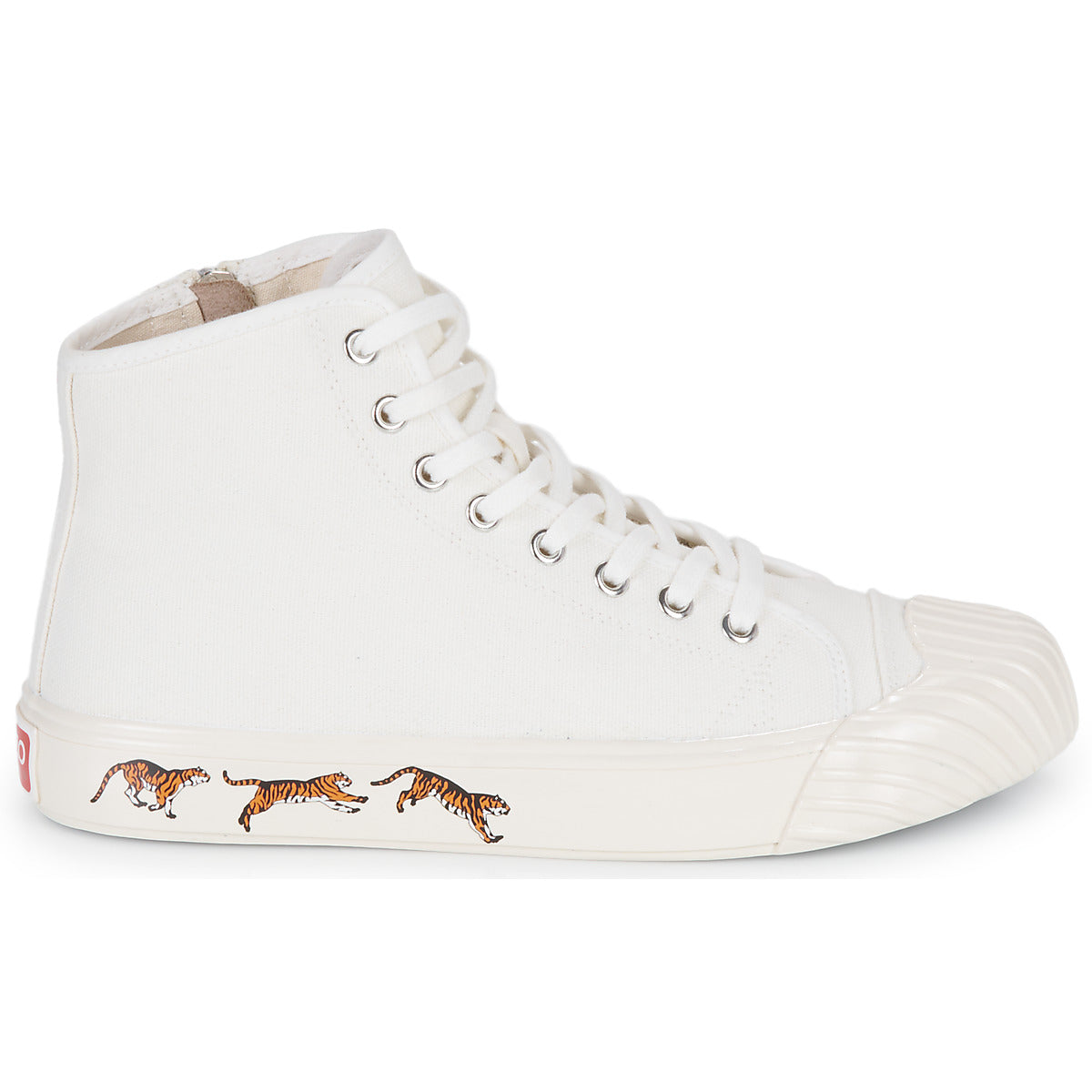 Sneakers alte donne Kenzo  KENZOSCHOOL HIGH TOP SNEAKERS  Bianco 