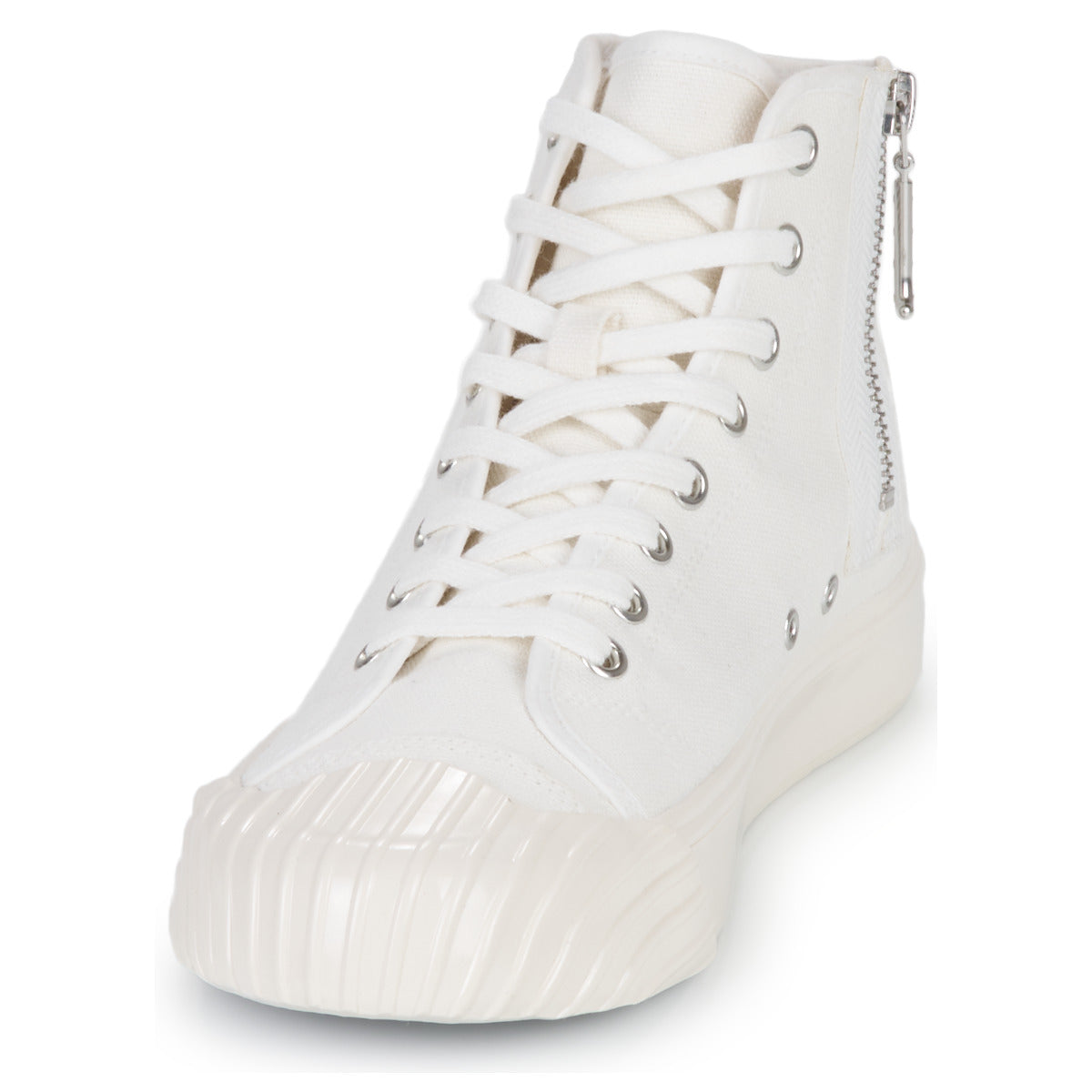 Sneakers alte donne Kenzo  KENZOSCHOOL HIGH TOP SNEAKERS  Bianco 