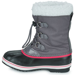 Scarpe da neve bambini ragazza Sorel  YOOT PAC NYLON WP  Grigio 