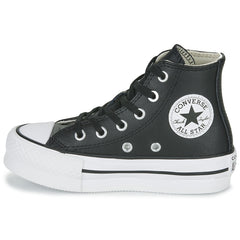 Scarpe bambini ragazzo Converse  Chuck Taylor All Star Eva Lift Leather Foundation Hi  Nero 