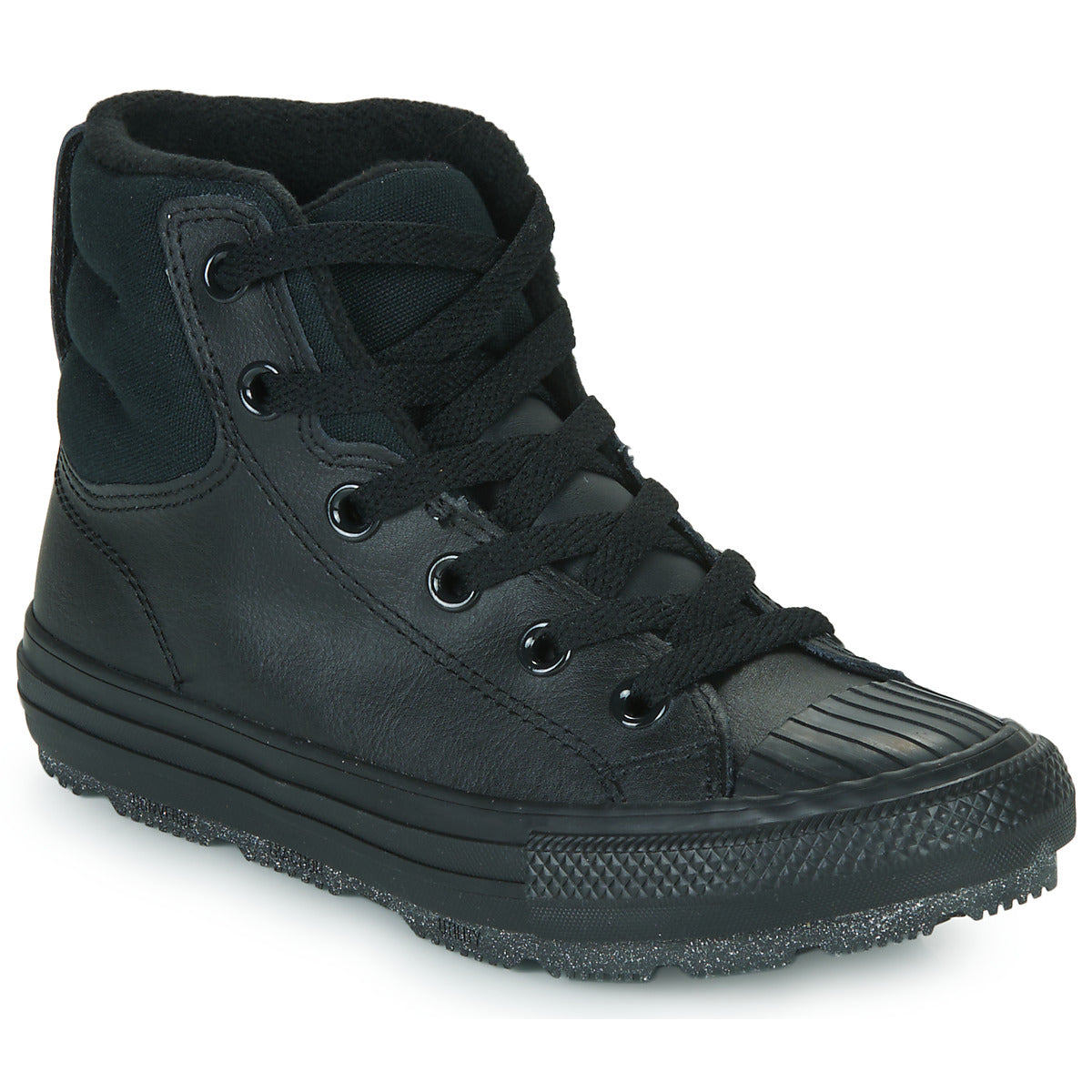 Scarpe bambini ragazza Converse  Chuck Taylor All Star Berkshire Boot Leather Hi  Nero 