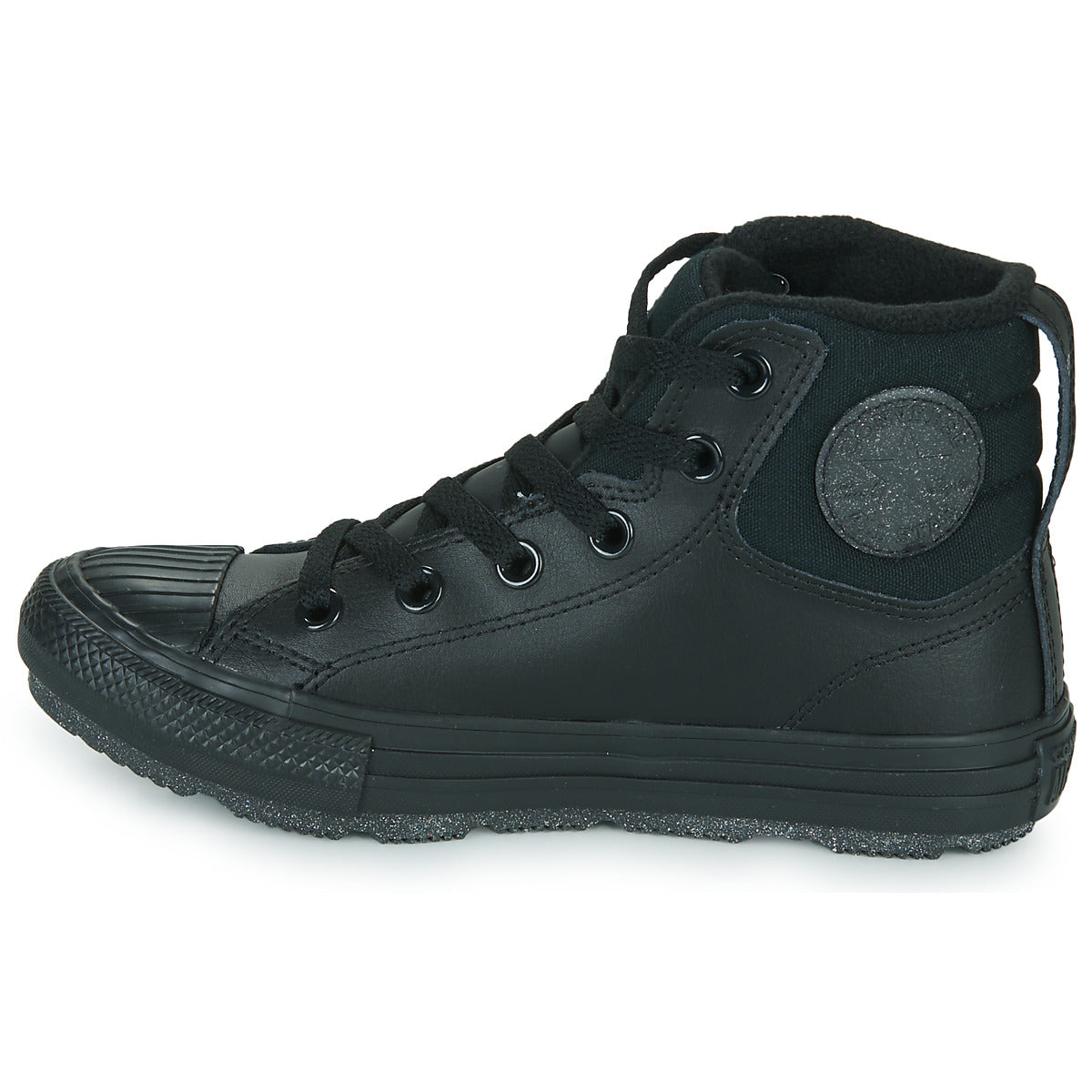 Scarpe bambini ragazzo Converse  Chuck Taylor All Star Berkshire Boot Leather Hi  Nero 