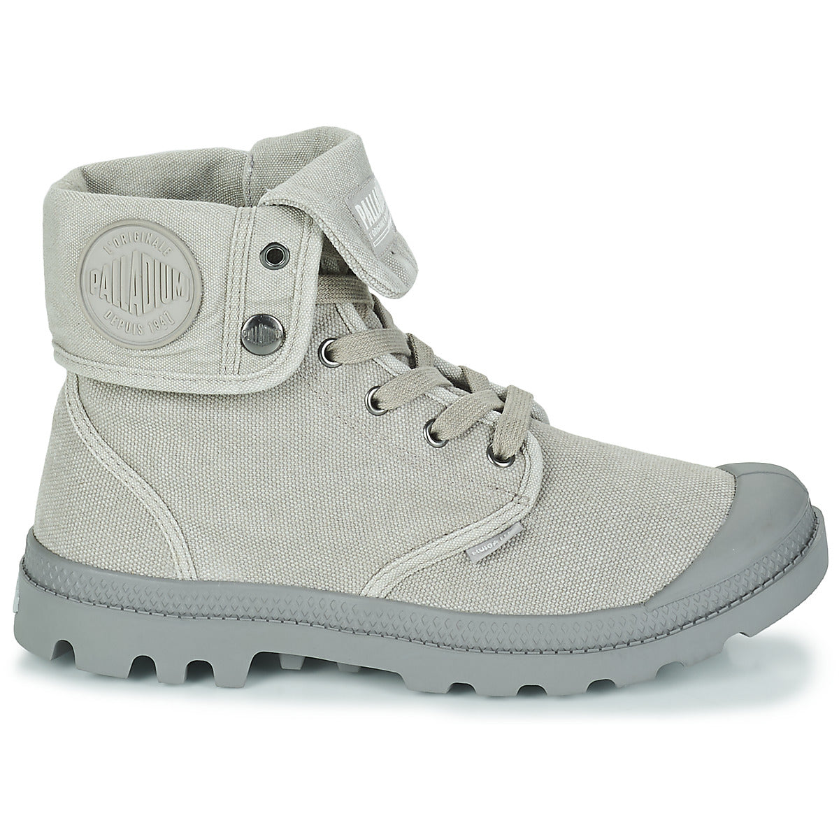 Sneakers alte uomini Palladium  BAGGY CANVAS  Grigio 