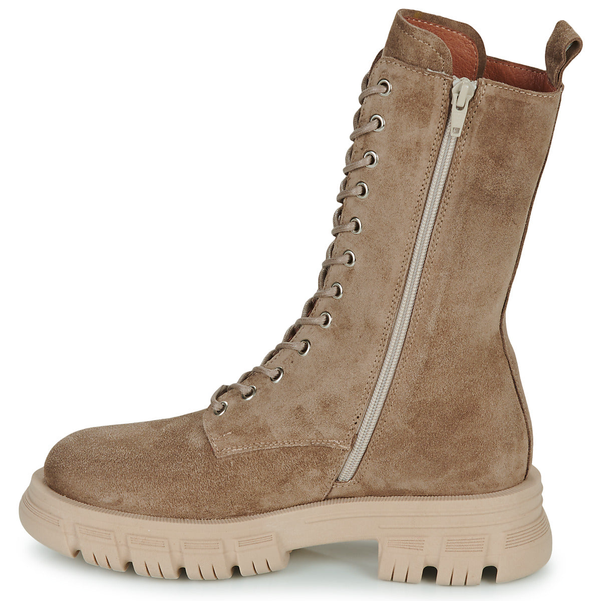 Semerdjian Damen-Stiefeletten – Beige