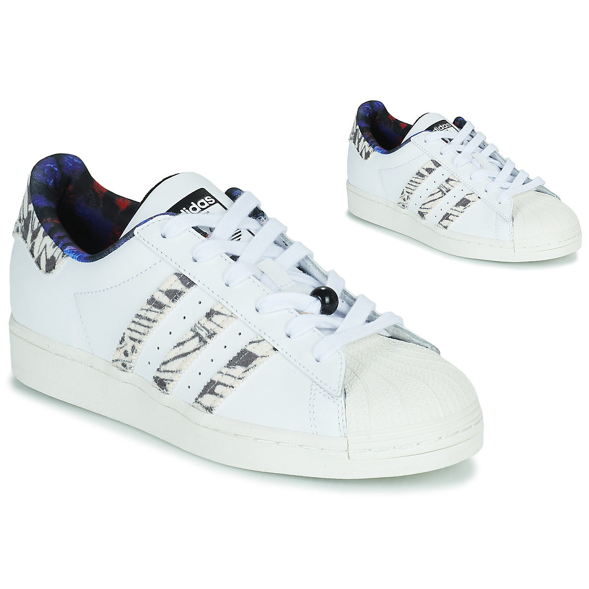 Sneakers basse donne adidas  SUPERSTAR W  Bianco 