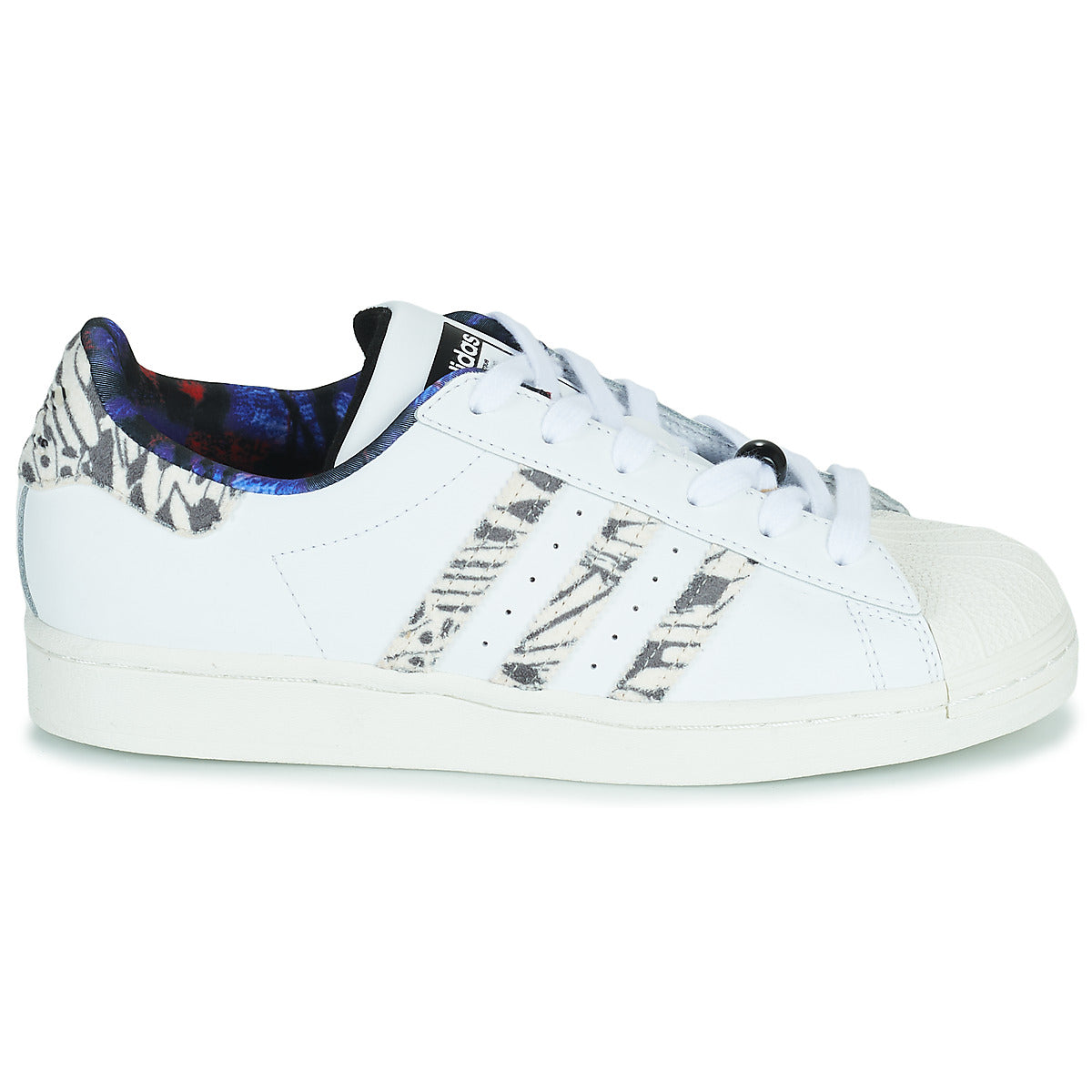 Sneakers basse donne adidas  SUPERSTAR W  Bianco 