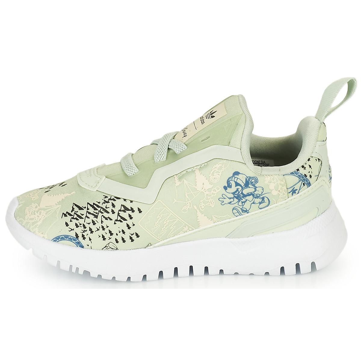 Scarpe bambini ragazza adidas  ORIGINALS FLEX EL I  Verde 