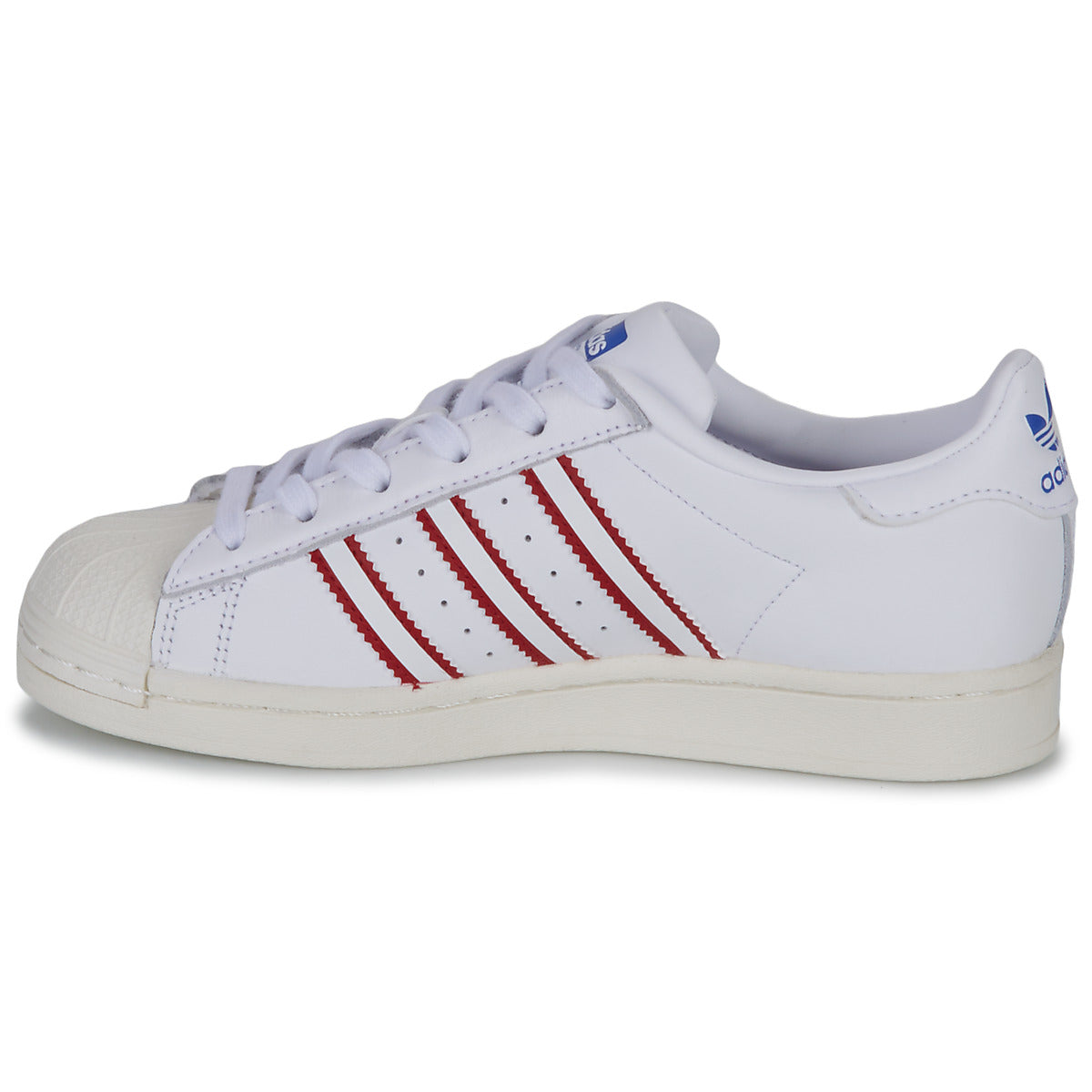 Scarpe bambini ragazza adidas  SUPERSTAR J  Bianco 