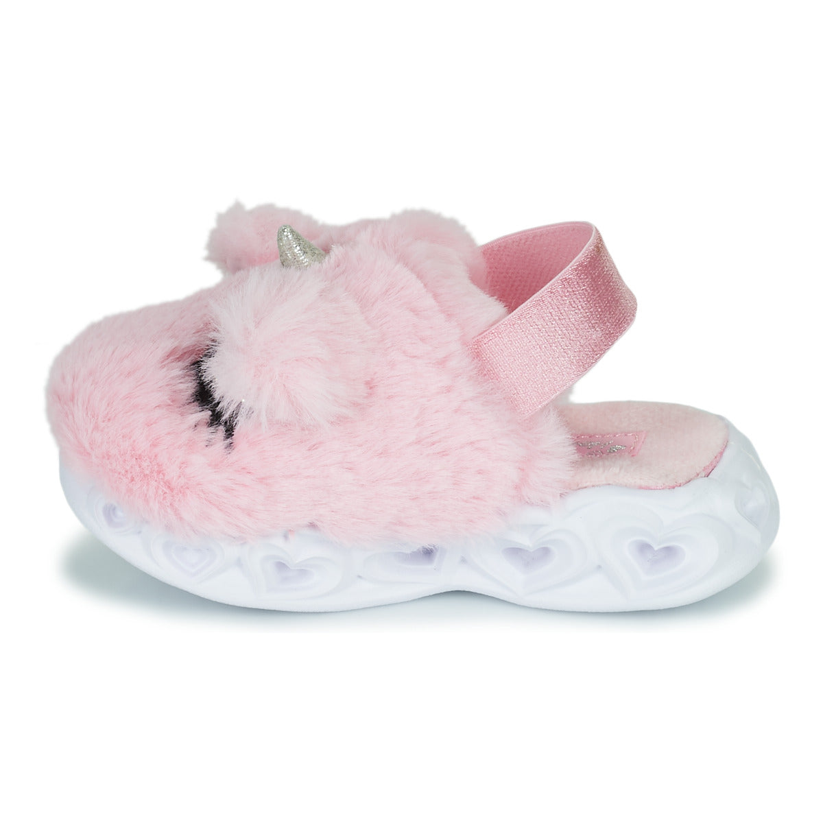 Pantofole bambini ragazza Skechers  HEART LIGHTS SANDALS  Rosa 