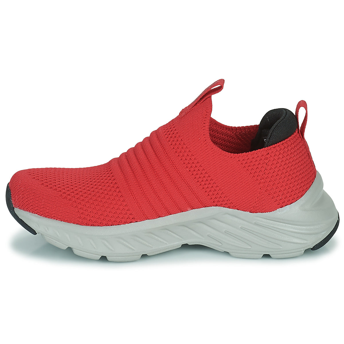 Scarpe bambini ragazza Skechers  FIT SLIP ON  Rosso 