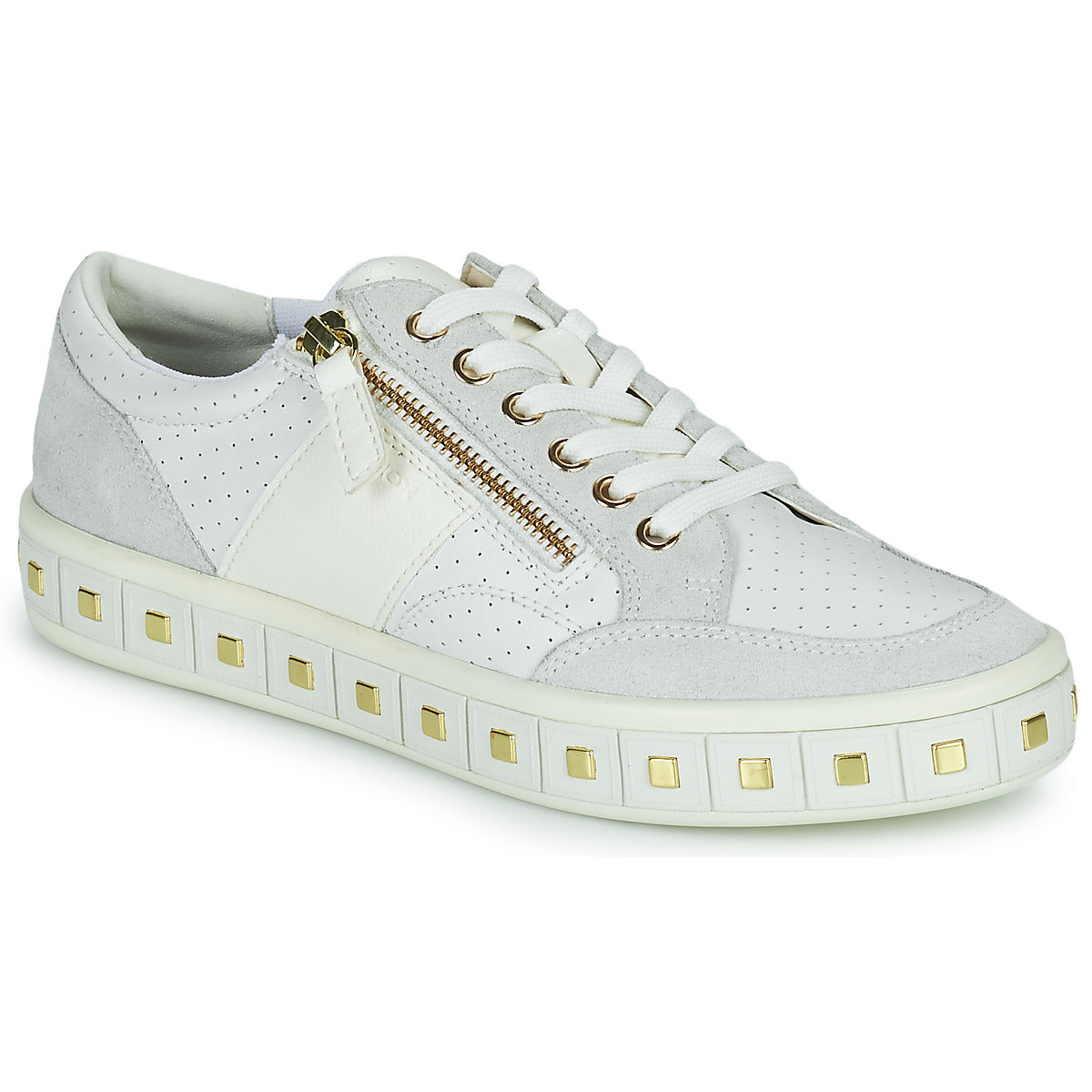 Sneakers basse donne Geox  -  Bianco 