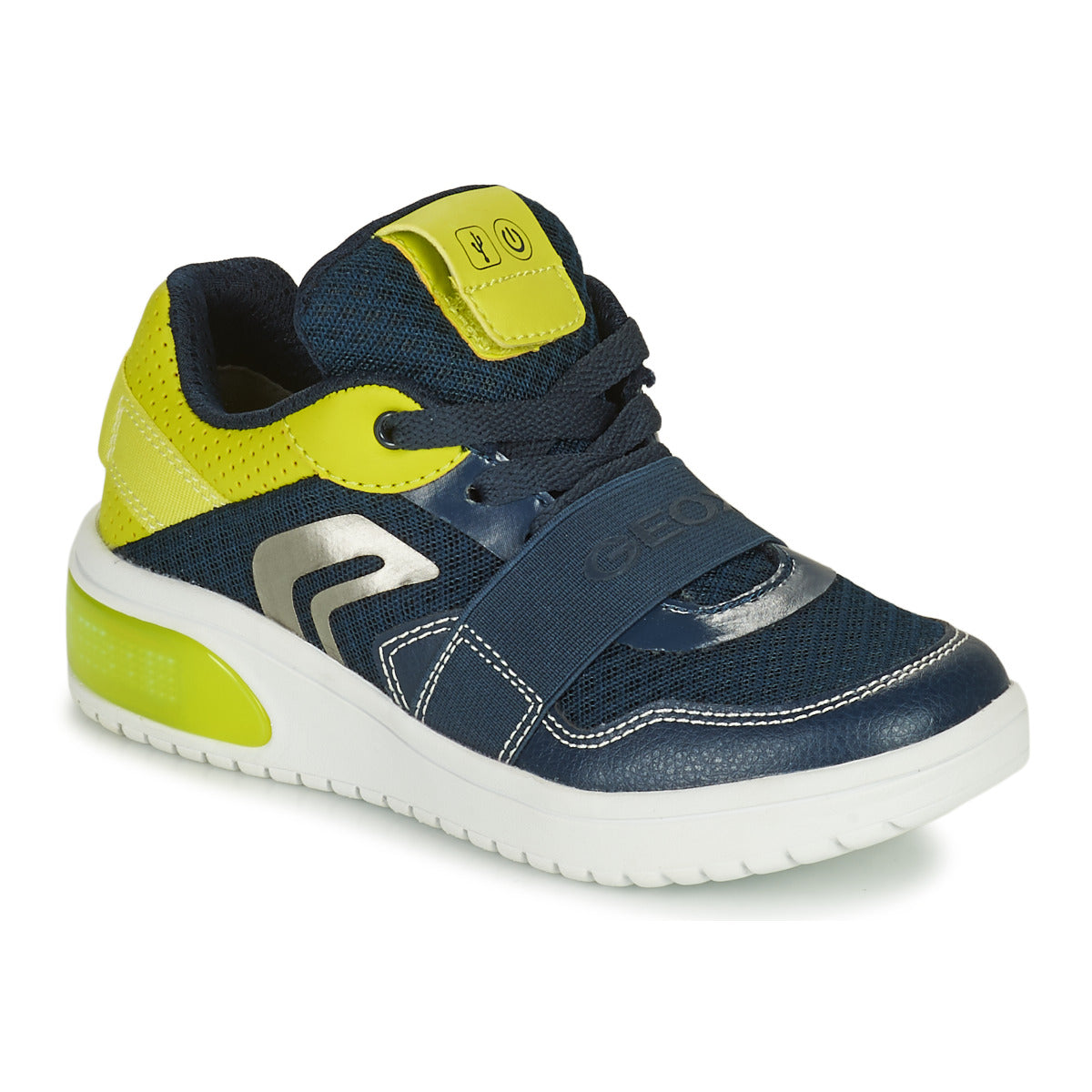 Scarpe bambini ragazzo Geox  J XLED BOY  Blu 