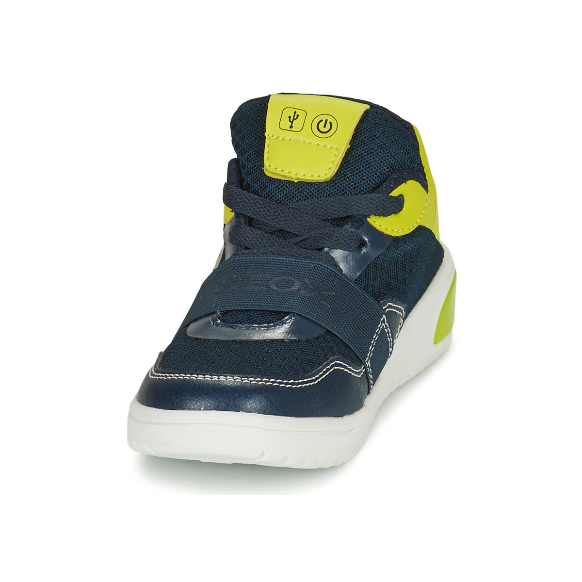 Scarpe bambini ragazza Geox  J XLED BOY  Blu 