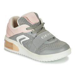 Scarpe bambini ragazza Geox  J XLED GIRL  Grigio 