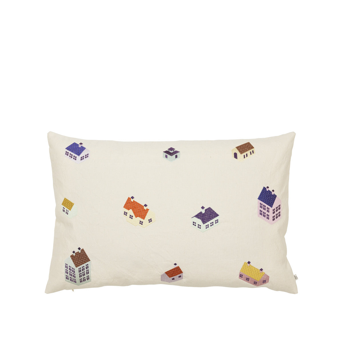 Decorazioni natalizie Broste Copenhagen:CUSHION COVER 'HOUSE' COTTON