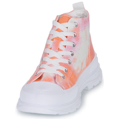 Sneakers alte donne Moony Mood  HIGHER  Arancio 