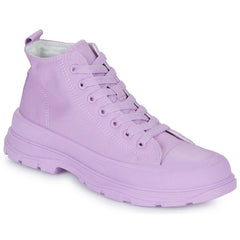 Sneakers alte donne Moony Mood  HIGHER  Viola 