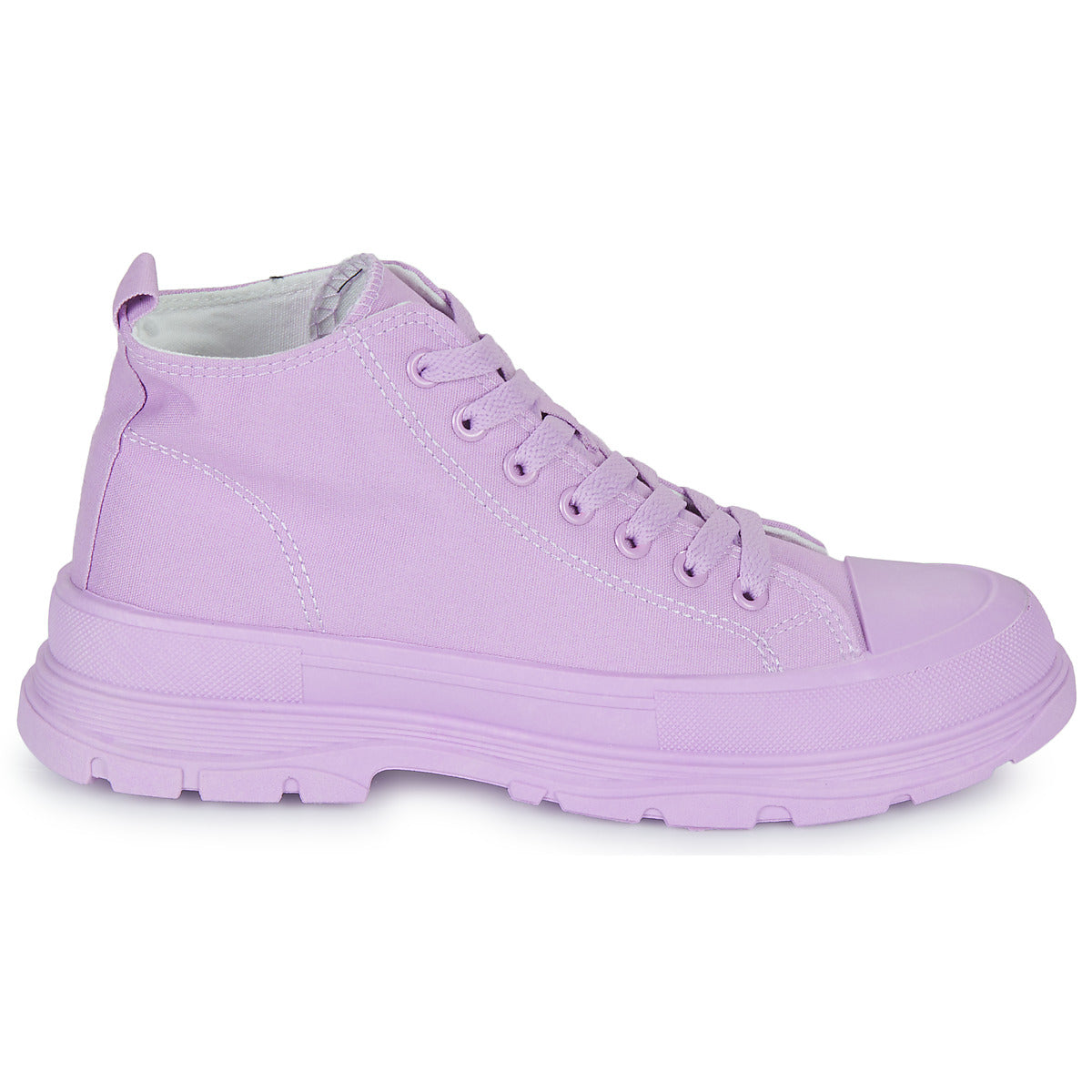 Sneakers alte donne Moony Mood  HIGHER  Viola 